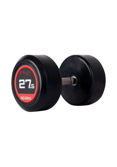 313 Spor 27.5 KG Kauçuk Kaplı Olimpik Dambıl - 1 Adet