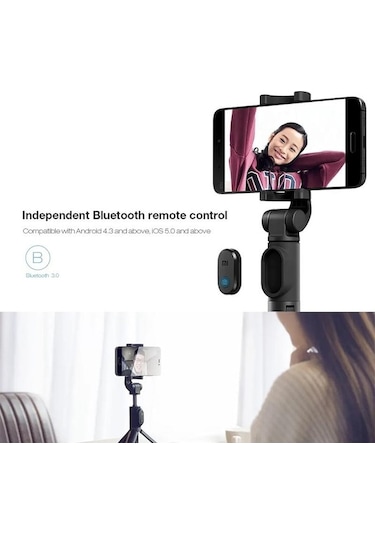 Yulong Xiaomi Mini Uzatılabilir Katlanır Tripod Selfie Sopa Cep