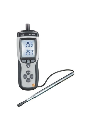 Cem Dt 8880 Rüzgar Hızı Ölçer Anemometre