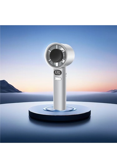 Ambition Taşınabilir El Fanı, 120 Rüzgar Hızı, Mini Bladeless El