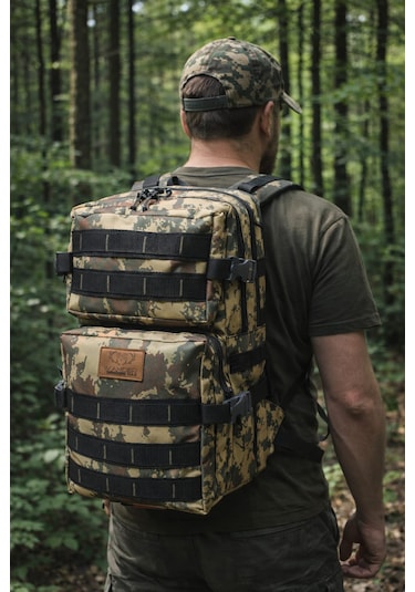 Wander Trend Bag Taktikal Dağcı Sırt Çantası Kamuflaj