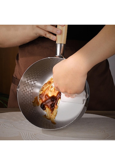 Suntek Tencere Makarna Ahşap Saplı Tava