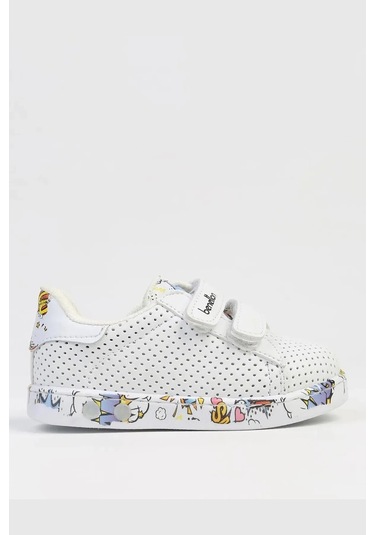 Benetton Bn-31517 Rahat Ortopedik Taban Kız Çocuk Ayakkabısı Beyaz