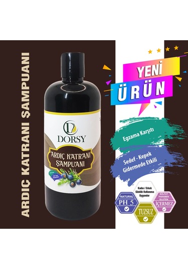 Dorsy Ardıç Katranı Şampuanı 400 ML