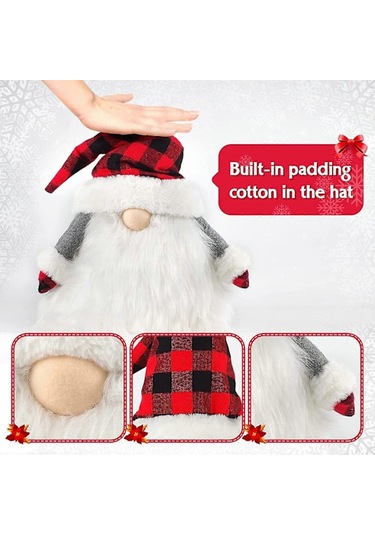 Cüce Noel Ağacı Süslemesi, El Yapımı İsveç Noel Baba Noel Ağacı Süsü Noel Ağacı Süslemeleri