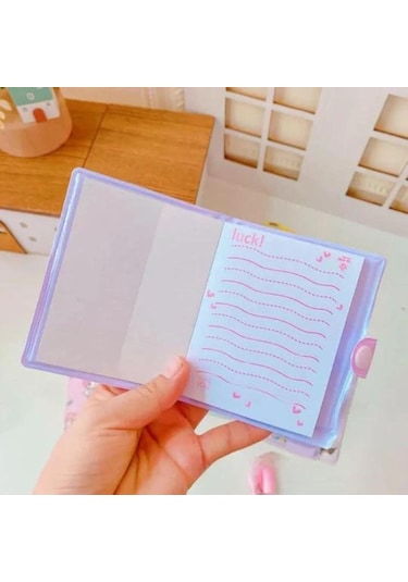 Kawaii Sanrioo Kuromi Karakterler Mini Defter Kalem Set