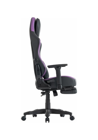Fashcolle Globe Pro Purble Oyuncu Koltuğu Siyah - Mor