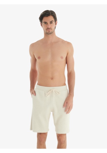 Erkek Bej Şort C3t4n7o04 Bej