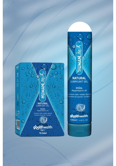 Humanlife Doğal Kayganlaştırıcı Jel 125ml + 5gr X 10 Adet
