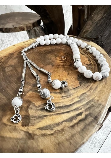 Sertifikalı Orijinal Doğal Taş Havlit Taşı Tespih