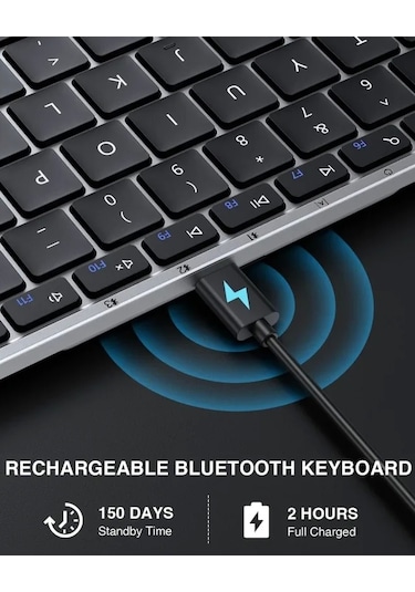 Protoarc Xk01 Sayısal Tuş Takımlı Katlanabilir Bluetooth Klavye