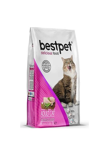 Bestpet Selection Tavuklu Yetişkin Kedi Maması 15 KG