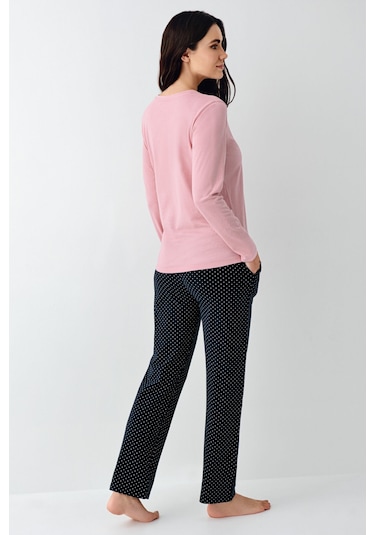 Pierre Cardin Kadın Pembe Pijama Takımı Pc9090-s-v1 Pembe