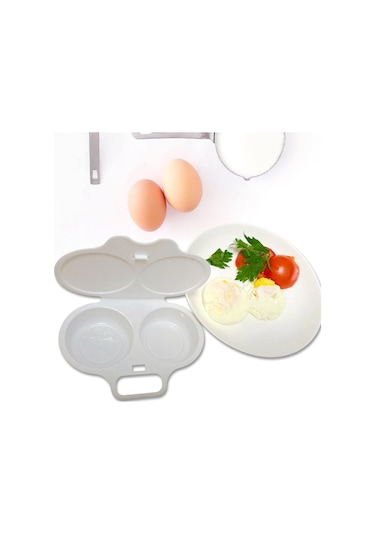 Suntek Çift Kapaklı Yumurta Pişirici 2 Bölmeli