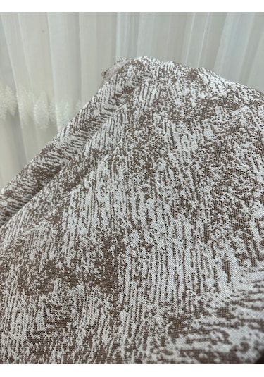 Özlü Home Pamuklu Koltuk Çekyat Örtüsü 170x220 Alaca Kahverengi Kaydırmaz Koltuk Şalı Kahverengi