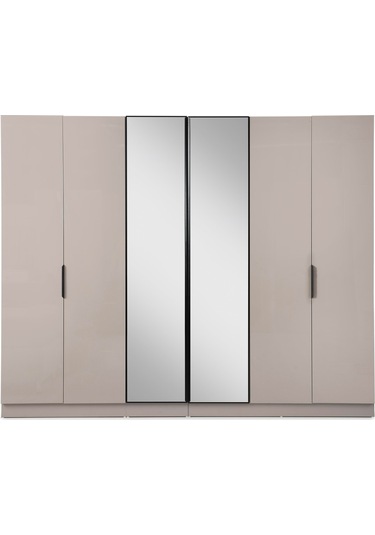 Nil %100 Mdf 6 Kapaklı Gardırop