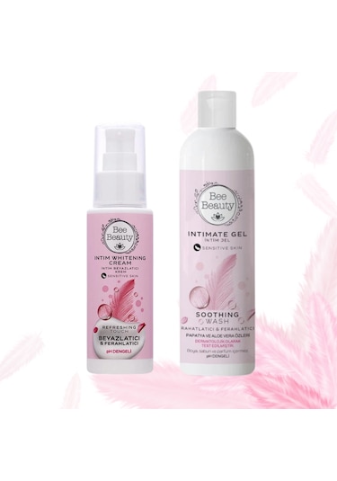 Bee Beauty İntim Yıkama Jeli 250 ML + Beyazlatıcı Krem 150 ML