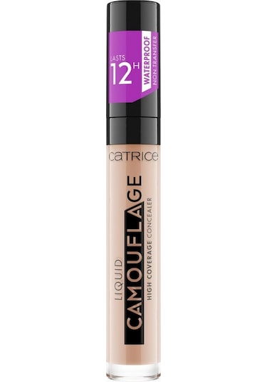 Catrice Liquid Camouflage High Coverage Concealer Suya Dayanıklı, Vegan, 5 Ml Kapatıcı 007 Doğal Gül 1
