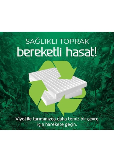 Strafor Köpük Viyol Fide Yatağı 136 Göz