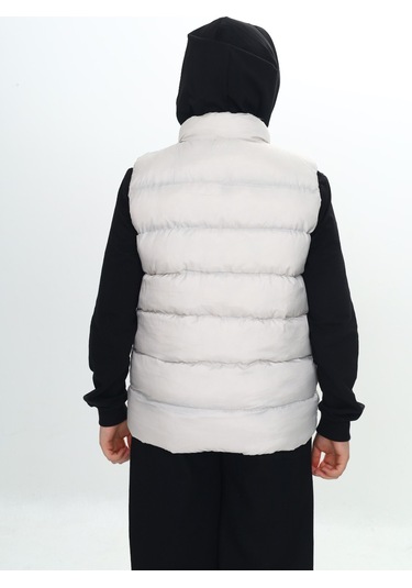 Toontoy Erkek Çocuk Göğsü Armalı Şişme Yelek Bej