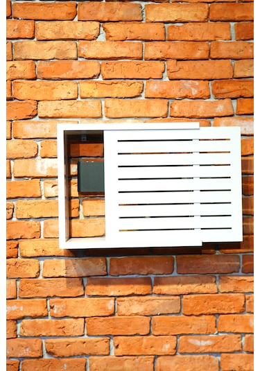 Modem Saklama Kutusu Sürgülü Yana Açılır 35 X 40çizgili Beyaz