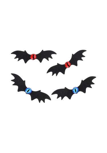 Kızlar İçin Saç Tokaları Gotik Cadılar Bayramı Cosplay Şeytan Kan Diğer