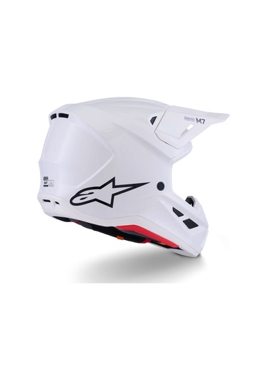 Alpinestars Sm7 Off-Road Cross Kaskı Beyaz