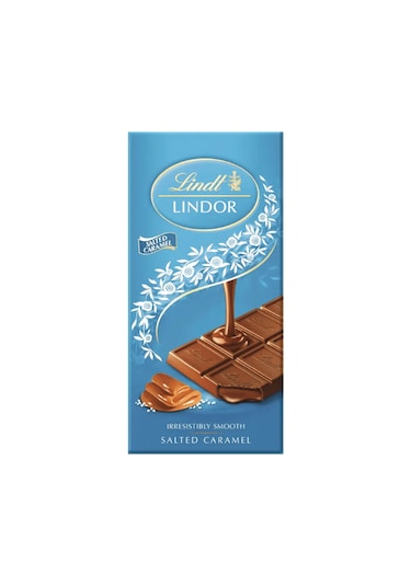 Lindt Lindor Salted Caramel Chocolate 100g