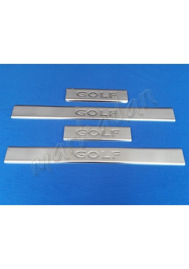 Vw Golf 7 Krom Kapı Eşiği 2013 Sonrası 4 Parça Paslanmaz Çelik (429879523)