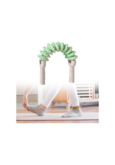 Suntek Bacak Kas Silindiri 20 Tekerlek Tenis Dirseği İçin Beyaz Yeşil Beyaz - Yeşil