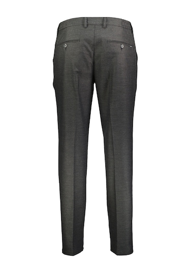 Finesuits Erkek Desenli Klasik Pantolon 2422105005.pvycs Siyah