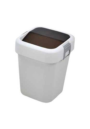Motek 8 Litre Hassas Kapaklı Çöp Kovası 001