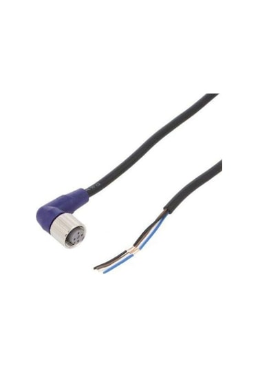 Omron Xs2f-lm12pvc4a5m M12 Açılı Soketli Sensör Kablosu 5m