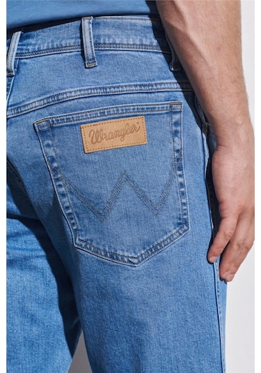 Wrangler Erkek Kot Pantolon W121HRZ93 MAVİ Mavi