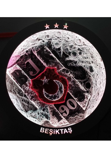 El Yapımı Benzersiz Dekoratif Led Aydınlatmalı Tablo