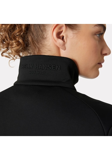 Helly Hansen Workwear Tech Midlayer 72381 Kadın Polar Ceket Xs-990-siyah Black