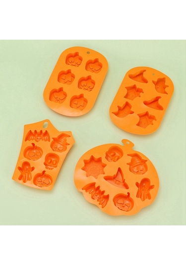 Gildedwill Cadılar Bayramı Kek Kalıbı Hayalet Bebek Balkabağı Pişirme Kalıbı Kendin Yap Kurabiyeler Kurabiye Kalıpları