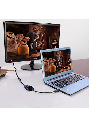 Lunatic 8744 Hdmı To Vga Görüntü Çeviri Hdmı Çıkışlı Bilgisayar