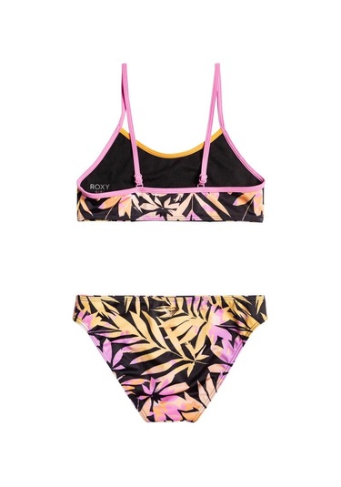 Roxy Ergx203478 Active Joy Bralette Set Kız Çocuk Bikini Siyah