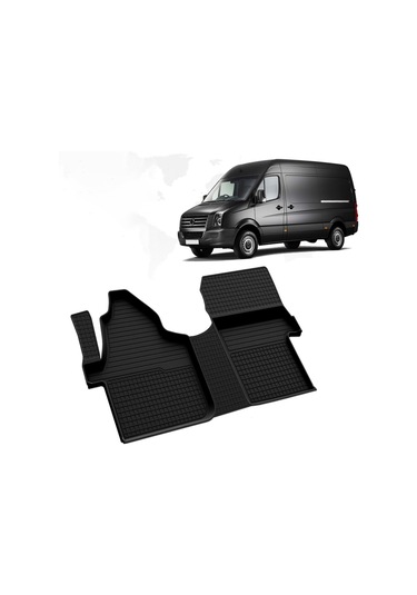 Nova Krom Vw Crafter 4d Havuzlu Paspas 2006 Üzeri Ön Çift Koltuk