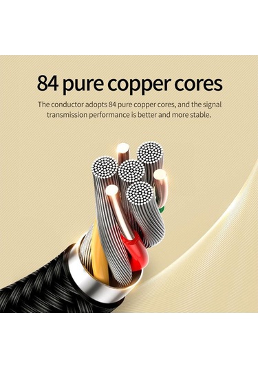 Joyroom Sy-15a1 Aux Stereo Ses Kablosu 3.5mm Erkek - Erkek Auks Kablo - 1.5 Mt