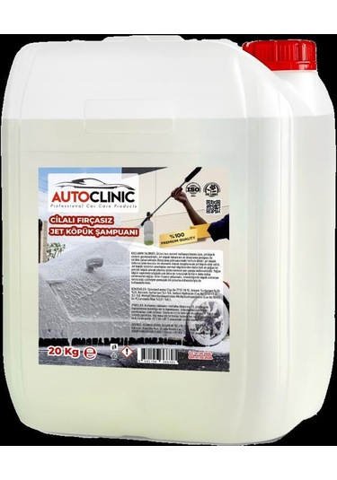 Autoclinic Cilalı Fırçasız Jet Köpük Şampuanı 20kg