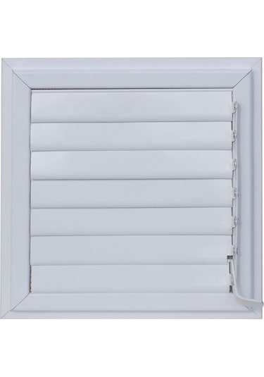 Alüminyum Menfez Beyaz Uzun Ömürlü Banyo Wc Havalandırma Panjur