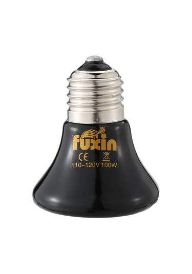 Vkemall 110v 100w E27 Infrared Seramik Isıtıcı Ampulü - Evcil Hayvanlar İçin Konforlu Isı Kaynağı Şeffaf