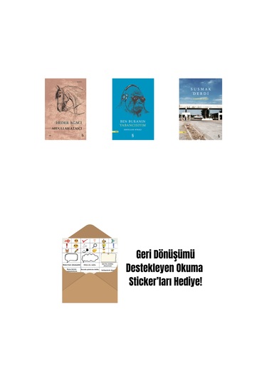 Heder Ağacı + Ben Buranın Yabancısıyım + Susmak Derdi + Okuma Sticker'ları