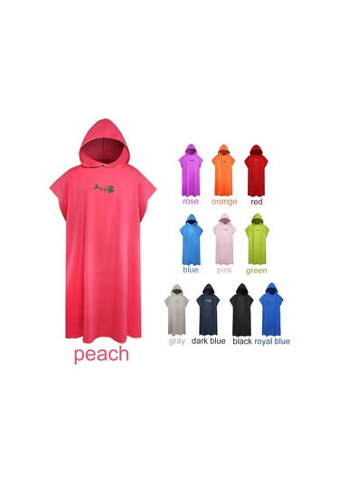 Yetişkinler İçin Sörf Panço Değişen Havlu Çabuk Kuruyan Bornoz Başlıklı Mikrofiber Plaj Battaniyesi Banyo Yüzme Havlusu Koyu Mavi Lacivert