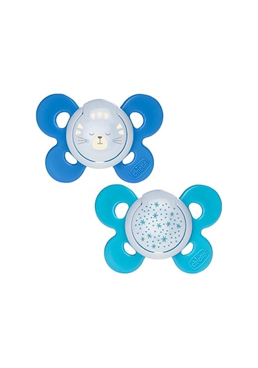 Chicco Physioforma Comfort Silikon Emzik (16-36 Ay) 2'Li Bej - Gri