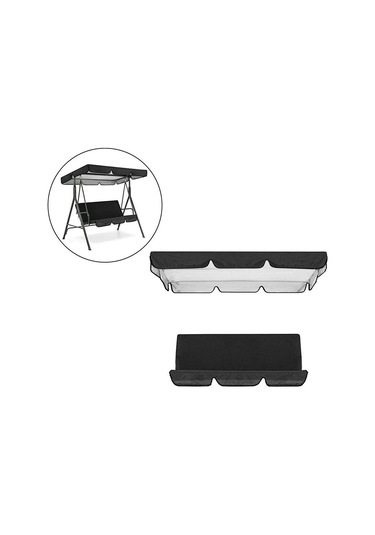 Siyah Aksesuarlar Kanopi Kapağı Siyah/kırmızı/gri/kahverengi Toz Geçirmez Kurulumu Kolay 150x50x10 Cm Siyah