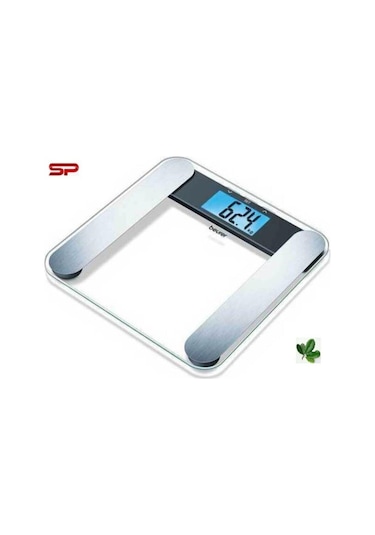 Işıklandırmalı Ekranlı Cam Vücut Analiz Baskülü, Şık Ve Hassas Ölçüm Sağlar.-129731 Beyaz - Pembe