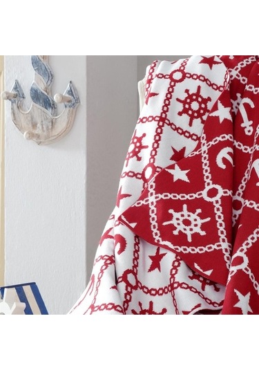 Marin Desen Triko Battaniye Koltuk Şalı (538861488)-130X170